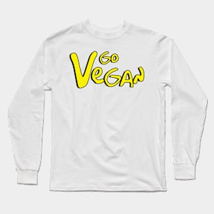 Go Vegan Long Sleeve T-Shirt